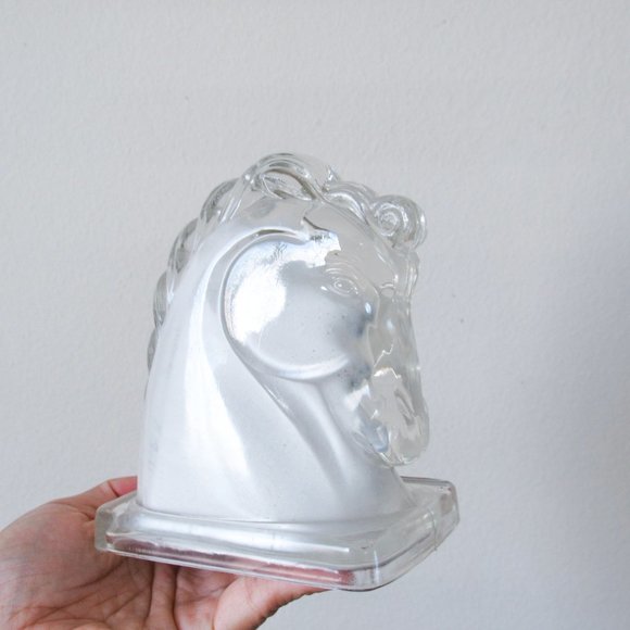 Artisan Style Classic Glass Horse Sculpture Figurine Statue Decorative Art - Picture 7 of 11